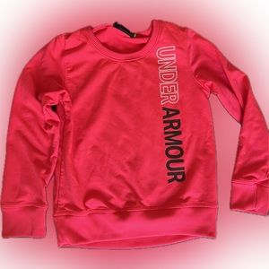 Girls Under Armour sweatshirt, size 6